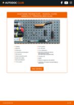 Samm-sammuline PDF-juhend VAUXHALL VIVARO Combi (J7) Piduriketas asendamise kohta