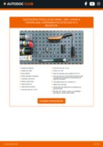 Cambio Pastillas De Freno OPEL VIVARO Platform/Chassis 1.6 CDTI (03) - guías paso a paso