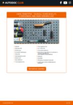 Lépésről-lépésre PDF-útmutató - VAUXHALL VIVARO Combi (J7) Fékbetét csere