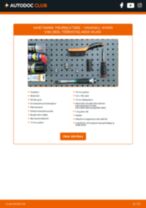 Professionaalsed juhised autoosa Pesurikumm vahetamiseks sinu autol VAUXHALL VIVARO Box (F7) 1.9 DI