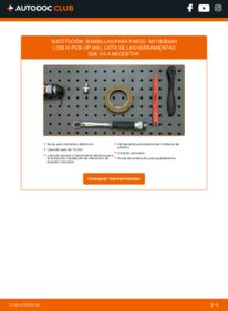 Cómo cambiar Lámpara de Faro Mitsubishi L200 K60T
