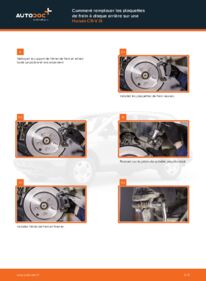 Comment effectuer un remplacement de Plaquette de frein 2.2 i-CTDi 4WD (RE6) Honda CR-V III