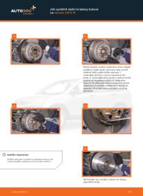 Jak provést výměnu: Brzdovy kotouc CR-V III (RE) 2.2 i-CTDi 4WD (RE6)