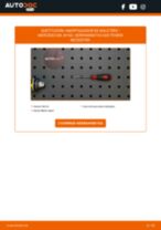 Reemplazar Muelle neumático maletero compartimento de carga MERCEDES-BENZ M-CLASS: pdf gratis