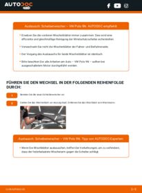 Anleitung: VW Polo 9N Scheibenwischer vorne wechseln - Anleitung und Video  Tutorial