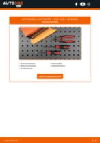 Stap-voor-stap PDF-handleidingen over het veranderen van VOLVO 480 E Stabilisatorstang Rubbers