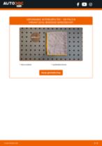 Interieurfilter veranderen VW POLO Variant (6KV5): instructie pdf
