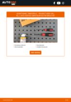 Trin-for-trin PDF-tutorial om skift af PEUGEOT 204 Kompressor, trykluftanlæg