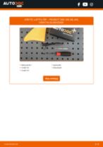 Byta Motorluftfilter PEUGEOT själv - online handböcker pdf