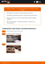 Hvordan bytte Klimafilter VW Jetta Mk7 Limousine (BU3) - guide online