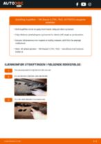 PDF med trinn for trinn-veiledning for bytte av VW SHARAN (7N1, 7N2) Kupefilter