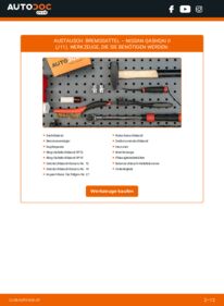 Wie der Austausch bewerkstelligt wird: Bremssattel 1.5 dCi Nissan Qashqai J11
