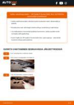 Tutustu informatiivisiin PDF-ohjeisiin VW CADDY IV Estate (SAB, SAJ) -huoltoon ja -korjauksiin