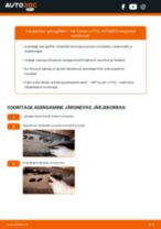 Samm-sammuline PDF-juhend VW TOURAN (1T3) Salongifilter asendamise kohta