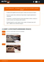 Lépésről-lépésre PDF-útmutató - VW BEETLE Convertible (5C7) Utastér levegő szűrő csere