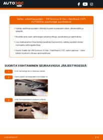 Kuinka vaihtaa Raitisilmasuodatin 2.0 TFSi VW SCIROCCO Van (137) -autoon