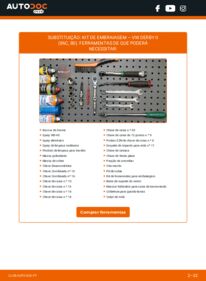 Como realizar a substituição de Kit de Embraiagem 1.1 VW Derby 2