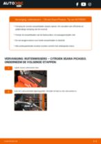 Stap-voor-stap PDF-handleidingen over het veranderen van CITROËN XSARA PICASSO (N68) Ruitenwissers