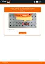 PDF guide för byta: Vindrutetorkare VW Passat Alltrack (3G5, CB5) bak och fram
