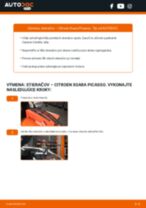Online návod, ako svojpomocne vymeniť Stieracia liżta na aute CITROËN XSARA PICASSO (N68)