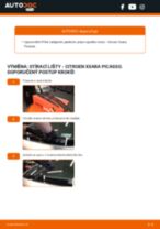 Jak vyměním List stěrače na mém autě Jumper II Van (250) 3.0 HDi 180? Průvodce krok za krokem
