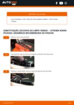 Tutorial passo a passo em PDF sobre a substituição de Retentor Suporte De Injector no Honda Jazz 2