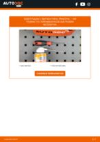 Como substituir Lâmpada farol LED e Xenon VW TOURAN (1T3) - manual online