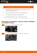 Hoe Achterruitwisser achter en vóór vervangen BMW 3 Touring (E46) - handleiding online