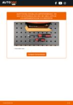 Cómo cambiar y ajustar Escobillas de parabrisas VW GOLF: tutorial pdf