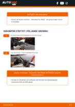 Hur byter man Vindrutetorkarmotor bak och fram Opel Insignia Sedan - handbok online