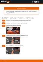 zadaj in spredaj Metlica brisalnika stekel SKODA Fabia I Combi (6Y5) | PDF vodič za zamenjavo
