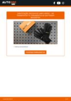 Manual online sobre a substituição de Escovas de para brisa em VW TRANSPORTER IV Bus (70XB, 70XC, 7DB, 7DW)