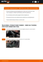 Cum schimb Lamela stergator spate și față BMW 3 Touring (E46) - tutoriale online