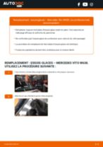 Le guide professionnel de remplacement pour Disque de frein sur votre Mercedes W638 Bus 114 2.3 (638.134, 638.194)