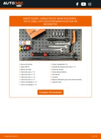 Como realizar a substituição de Cabeçotes Do Amortecedores 2.0 TDI VW CC 358
