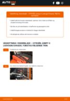 Den professionelle guide til udskiftning af Tændrør på din CITROËN JUMPY Platform/Chassis 2.0 HDI (X_RHG)