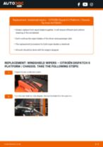 CITROËN Dispatch II Platform / Chassis 2020 repair manual and maintenance tutorial
