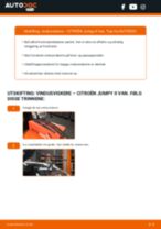 En profesjonell veiledning om bytte av Vindusviskere på Citroen Jumpy Van 1.6 HDi 90 16V