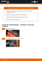 DIY-manual for utskifting av Vindusviskere i CITROËN C8 2023
