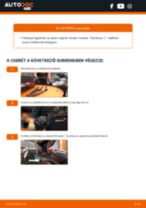 FIAT BRAVO II (198) első és hátsó Törlőlapát cseréje: javítási kézikönyv pdf