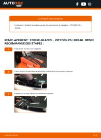 Changer les balais d'essuie glace avant et arrières sur Citroën C5 I -  Tutoriels Oscaro.com