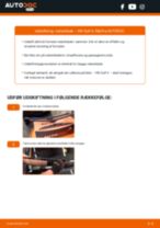 Trin-for-trin PDF-tutorial om skift af VW GOLF IV (1J1) Viskerblade