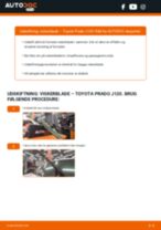 Den professionelle guide til udskiftning af Bremseklodser på din Toyota Prado J120 3.0 D (KDJ120, KZJ120)