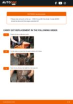 The professional guide to changing the Wheel Bearing on your FORD Focus Mk1 Kasten / Kombi (DNW) 1.6
