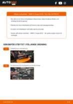 Hur byter man Torkarbladsats bak och fram BMW 6 (E63) - handbok online