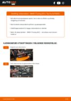 Skifte Viskerblader: pdf instruksjoner for BMW 5 SERIES