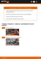 Výmena predné a zadné Stieracia liżta BMW 3 Coupe (E92): tutorial pdf