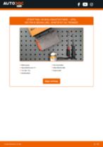 Bytte Hovedlyskaster Pære Xenon og LED OPEL VECTRA B (36_): handleiding pdf