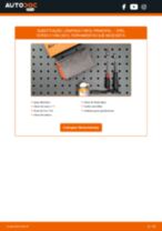 Como substituir Lâmpada farol LED e Xenon OPEL CORSA C Box (F08, W5L) - manual online