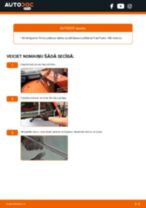 Tiešsaistes rokasgrāmata, kā pašam mainīt Stikla tīrītāja slotiņa uz FIAT PUNTO (188)